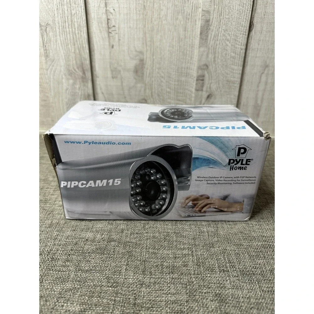 Pyle Wireless Home Security Surveillance Weatherproof Camera with Night Vision